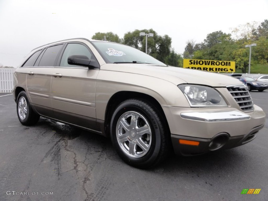 2004 Pacifica  - Linen Gold Metallic / Light Taupe photo #5