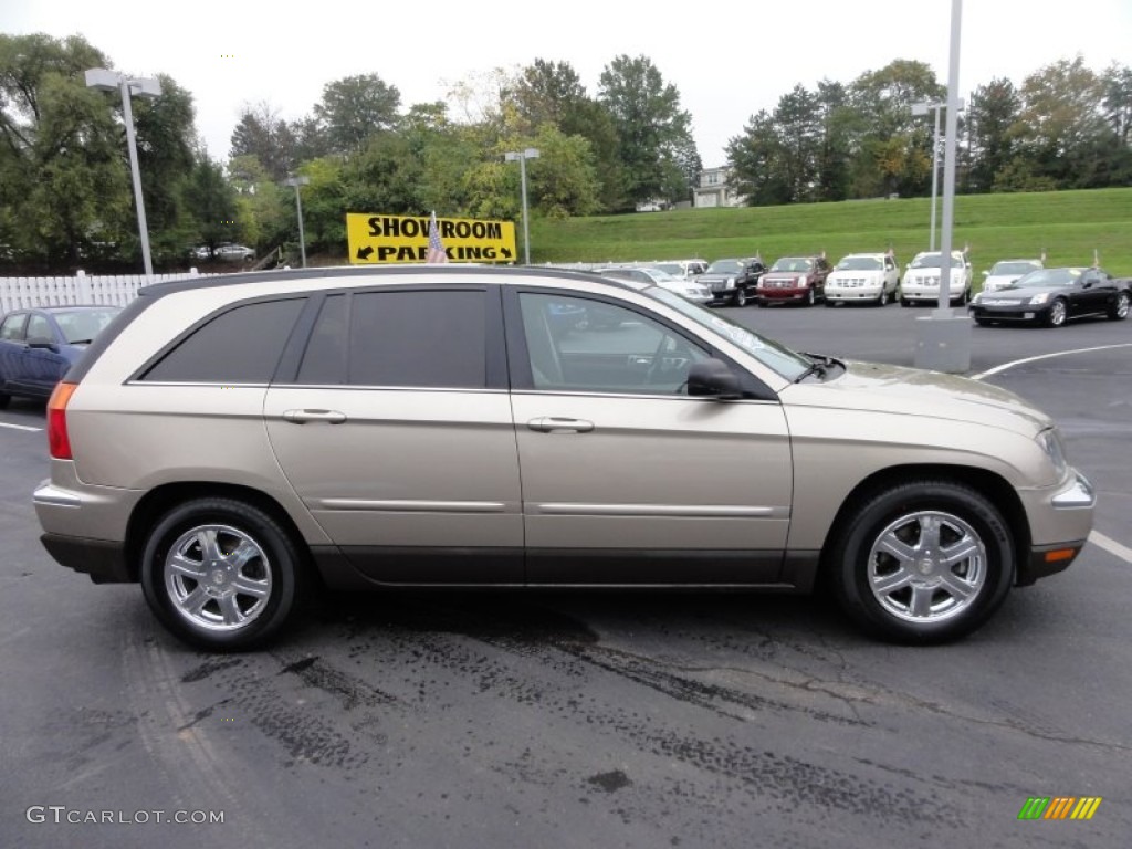 2004 Pacifica  - Linen Gold Metallic / Light Taupe photo #7