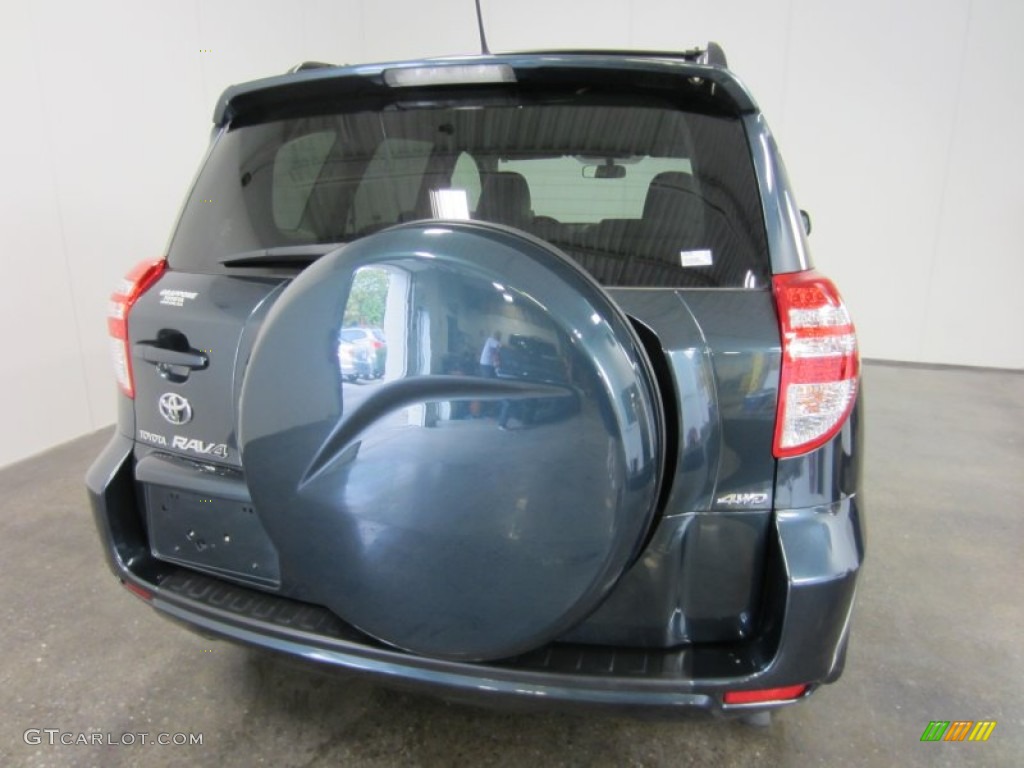 2010 RAV4 I4 4WD - Black Forest Pearl / Ash Gray photo #10