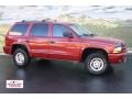 2000 Chili Pepper Red Pearl Dodge Durango SLT 4x4 #55235723