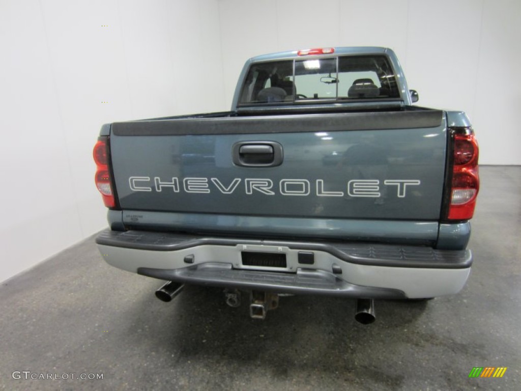 2007 Silverado 1500 Classic LS Extended Cab 4x4 - Blue Granite Metallic / Dark Charcoal photo #10