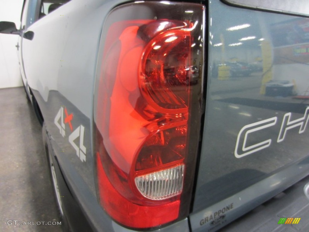 2007 Silverado 1500 Classic LS Extended Cab 4x4 - Blue Granite Metallic / Dark Charcoal photo #13