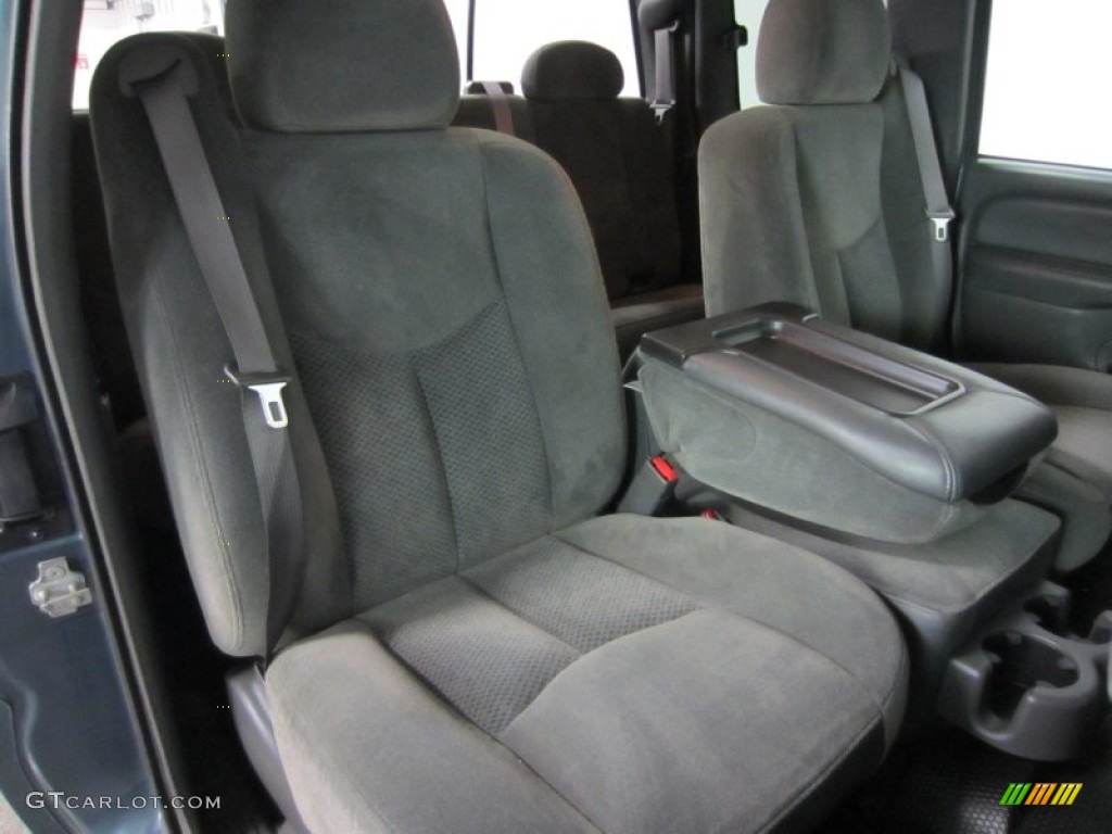 2007 Silverado 1500 Classic LS Extended Cab 4x4 - Blue Granite Metallic / Dark Charcoal photo #19