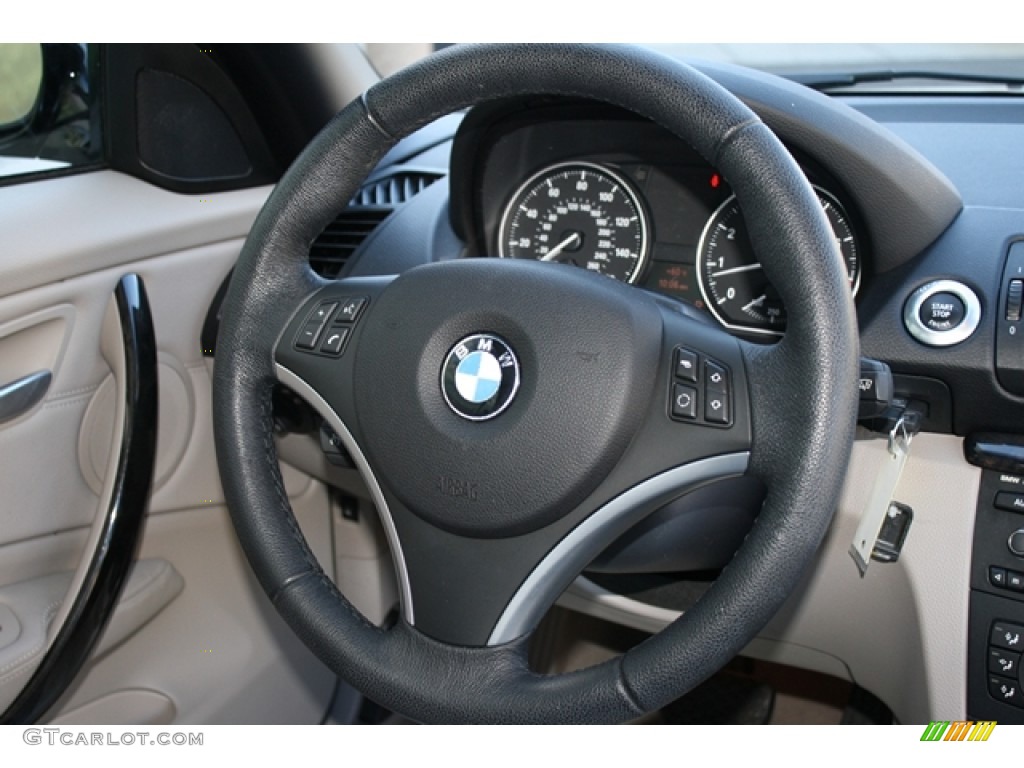 2008 1 Series 135i Convertible - Sparkling Graphite Metallic / Grey photo #15