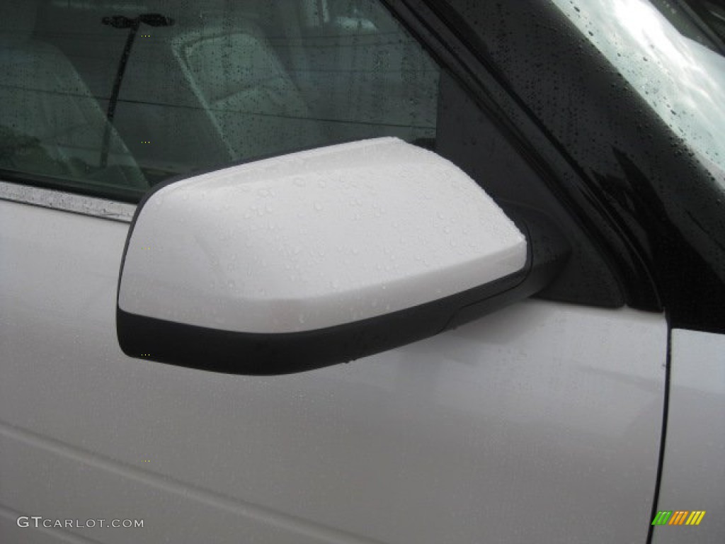 2010 Flex SEL AWD - White Platinum Tri-Coat Metallic / Medium Light Stone photo #16