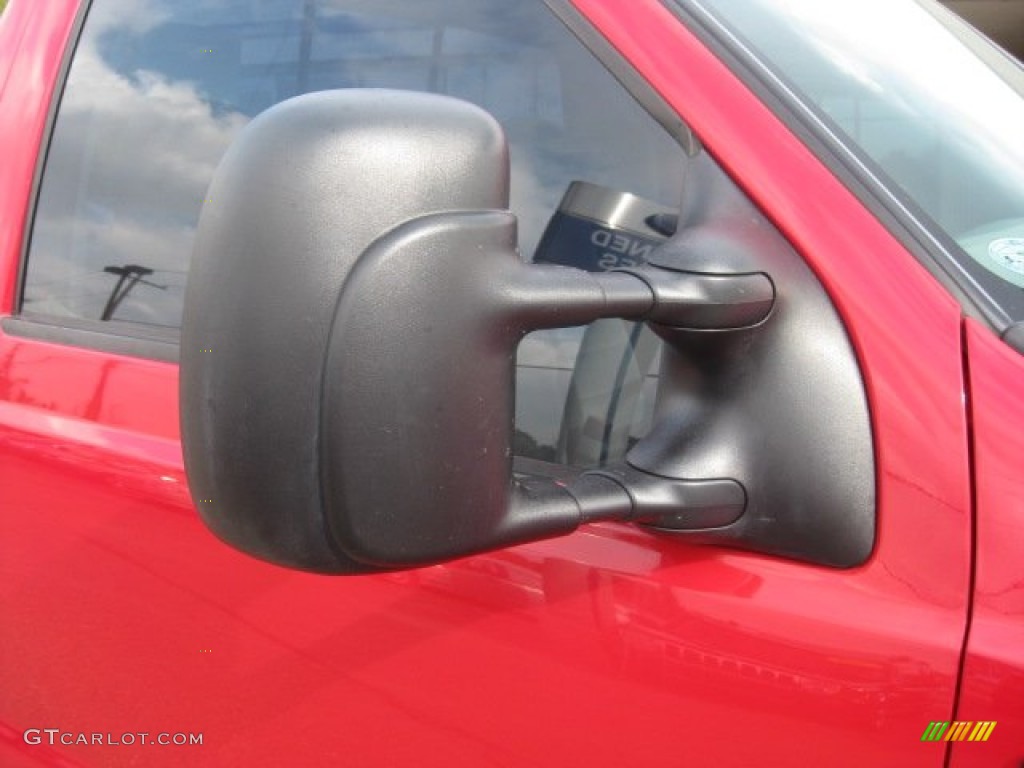 2002 F350 Super Duty XLT Regular Cab 4x4 - Red / Medium Flint photo #14