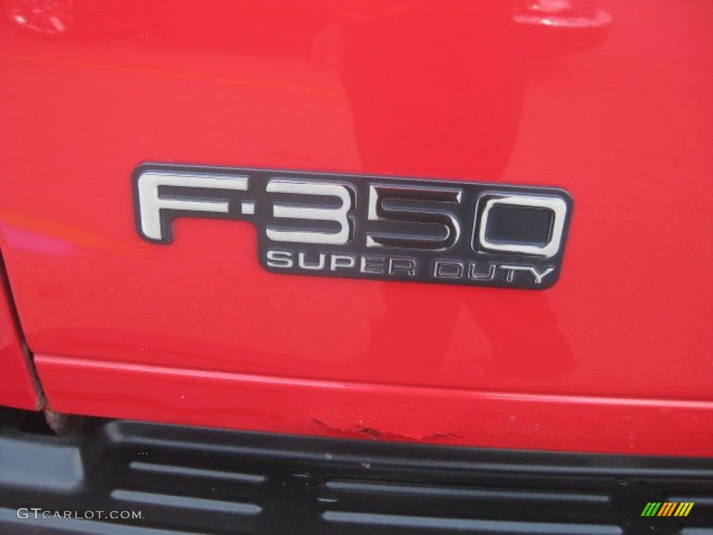 2002 Ford F350 Super Duty XLT Regular Cab 4x4 Marks and Logos Photo #55275617