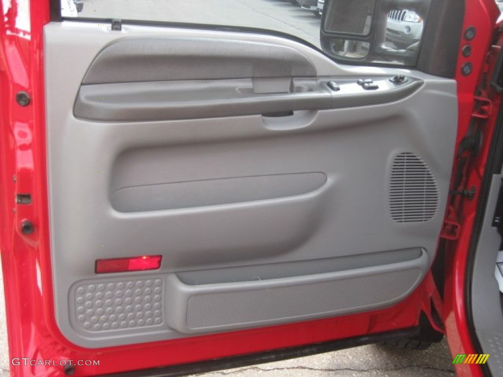 2002 F350 Super Duty XLT Regular Cab 4x4 - Red / Medium Flint photo #21