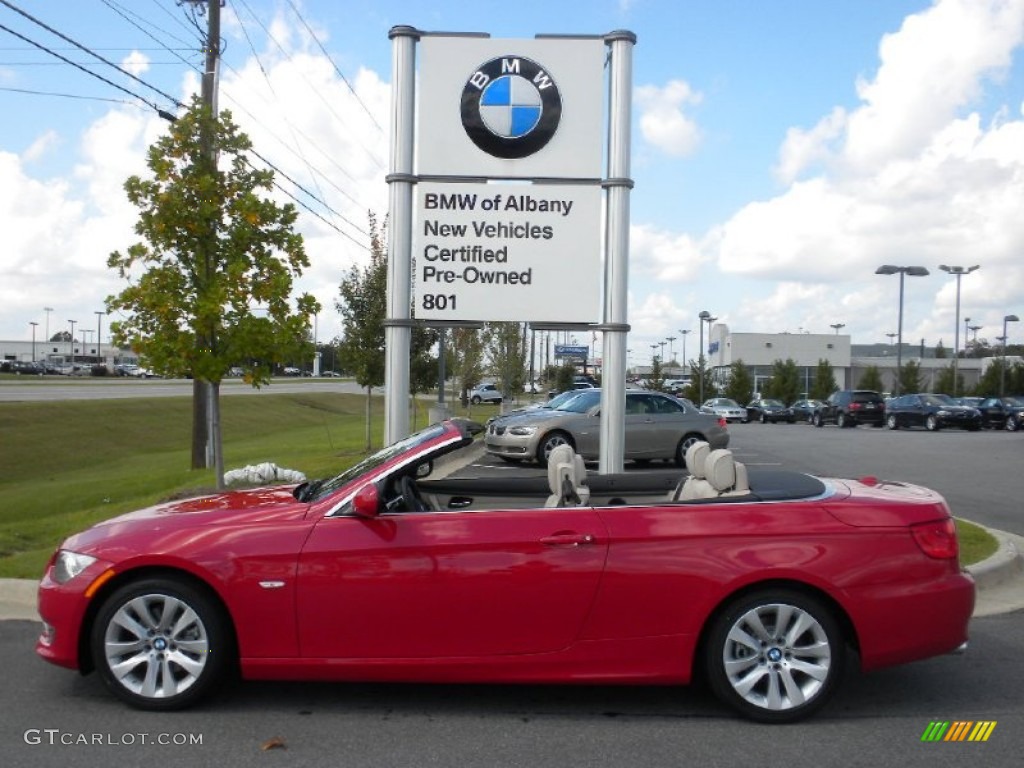 2012 Crimson Red Bmw 3 Series 328i Convertible 55235957