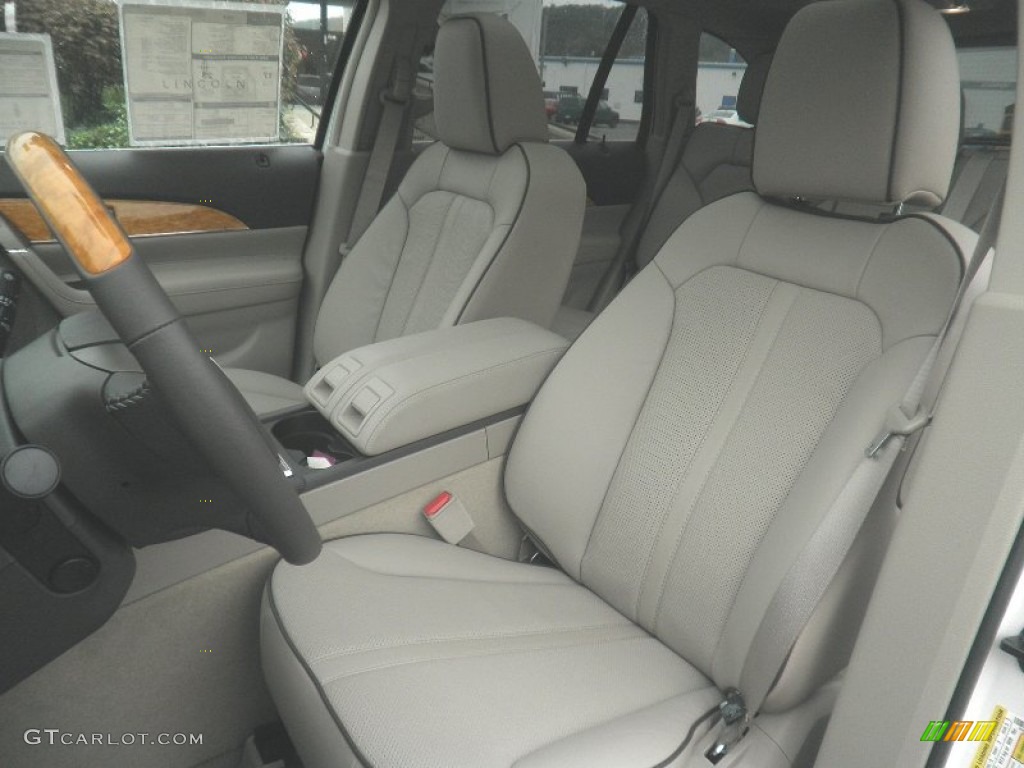 Medium Light Stone Interior 2011 Lincoln MKX AWD Photo #55277702