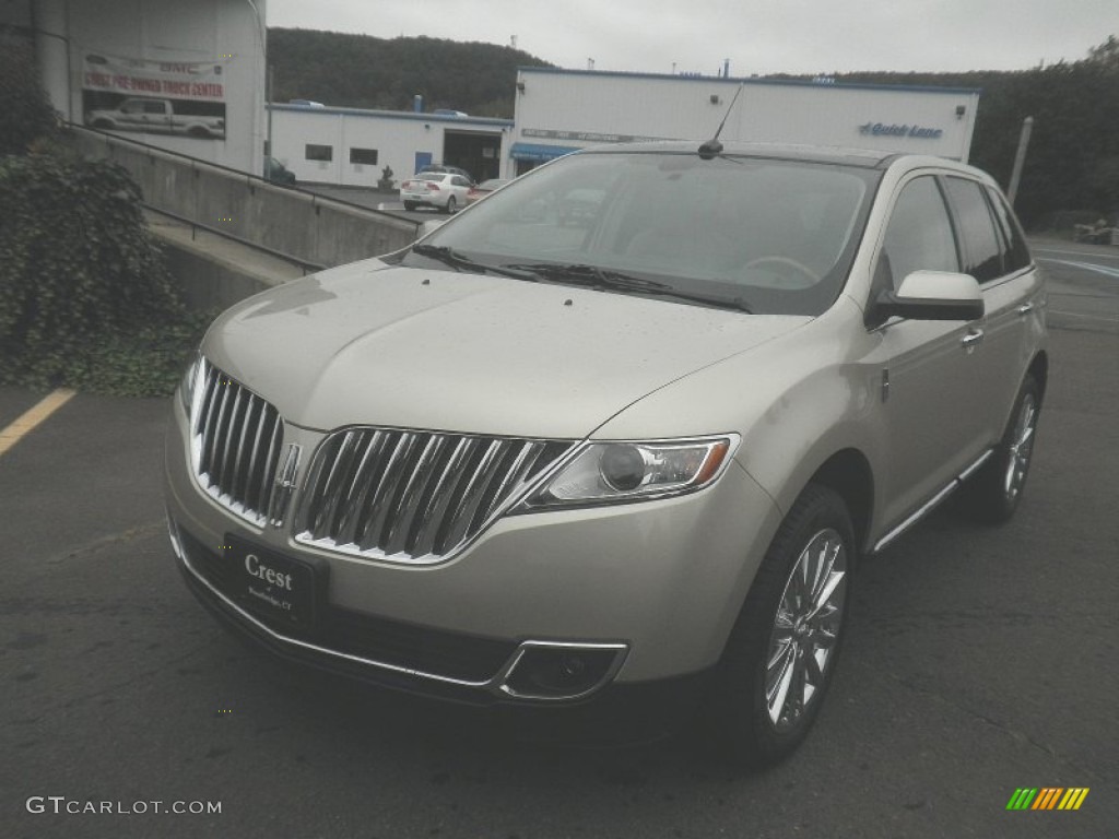 Gold Leaf Metallic 2011 Lincoln MKX AWD Exterior Photo #55277787