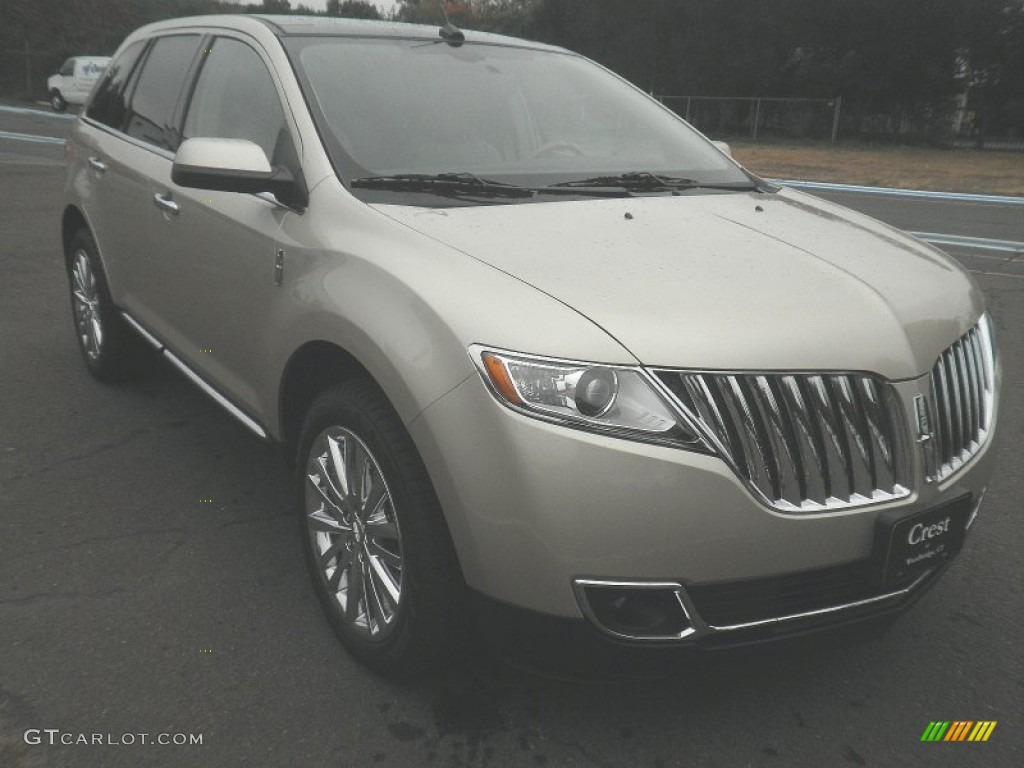 Gold Leaf Metallic 2011 Lincoln MKX AWD Exterior Photo #55277805