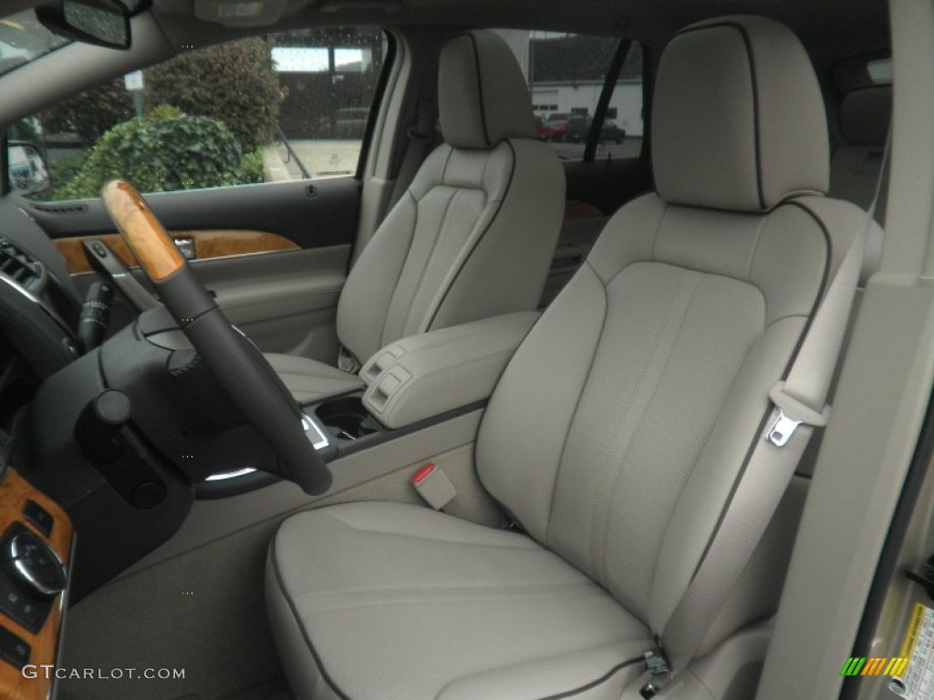 Medium Light Stone Interior 2011 Lincoln MKX AWD Photo #55277848