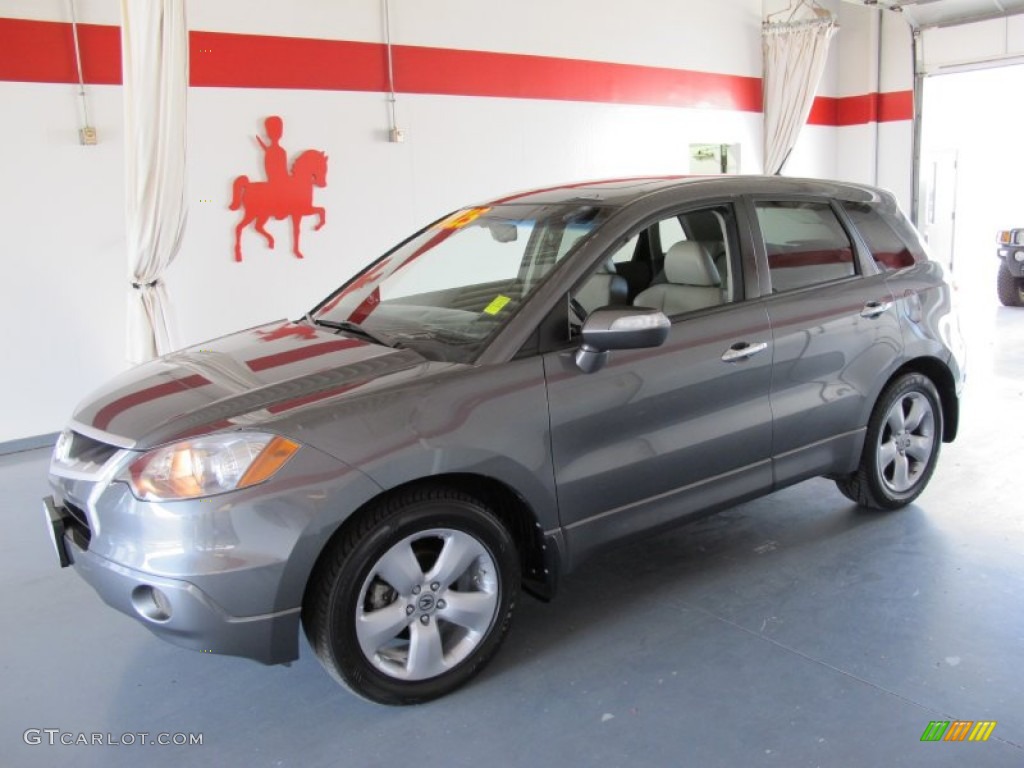 2009 RDX SH-AWD - Polished Metal Metallic / Taupe photo #1