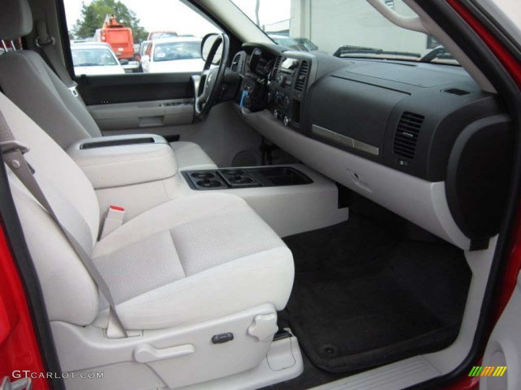 Light Titanium/Ebony Accents Interior 2008 Chevrolet Silverado 1500 LT Crew Cab 4x4 Photo #55278527