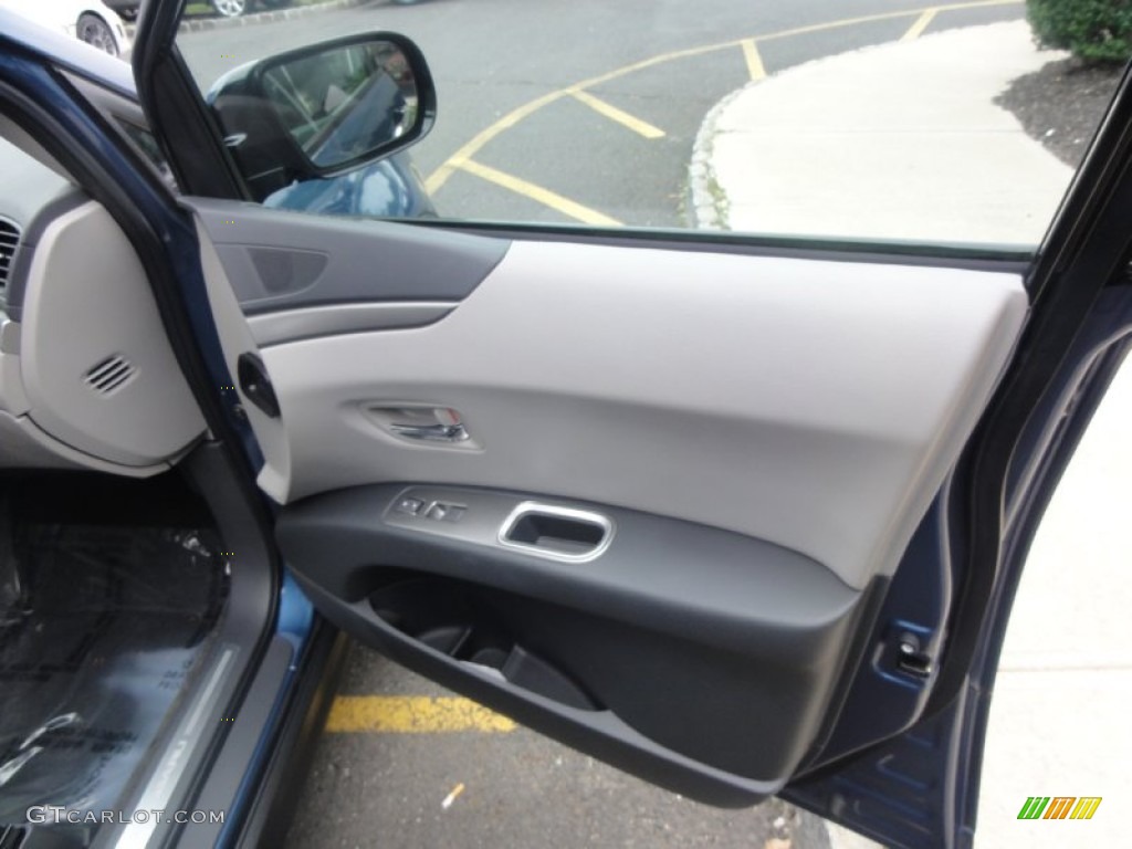2007 Subaru B9 Tribeca Limited 7 Passenger Slate Gray Door Panel Photo #55278890