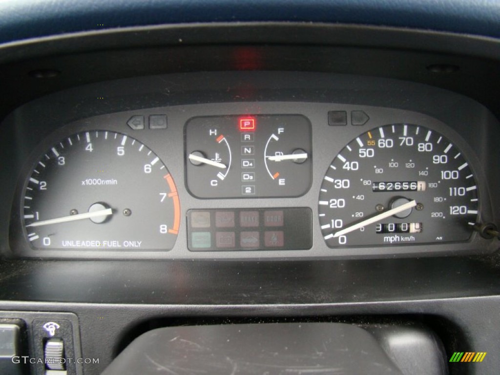 1991 Civic LX Sedan - Frost White / Blue photo #23