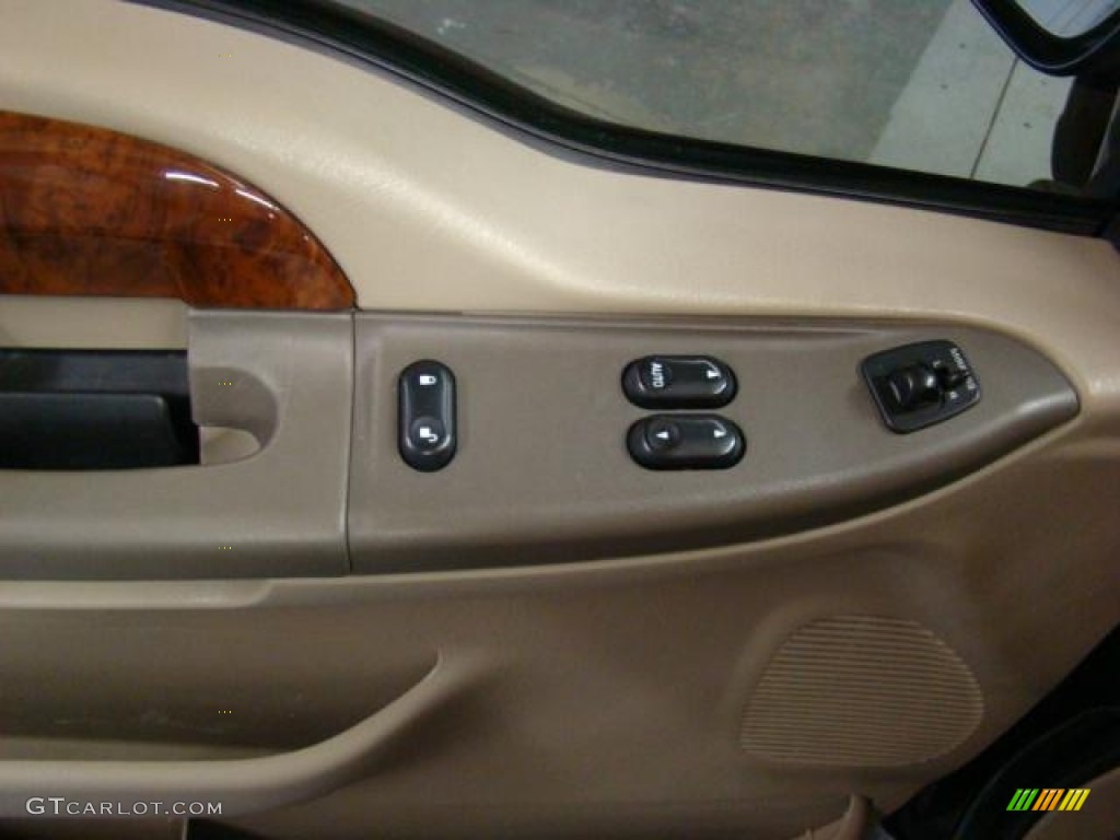 2003 F350 Super Duty Lariat SuperCab 4x4 - Dark Highland Green Metallic / Medium Parchment photo #26