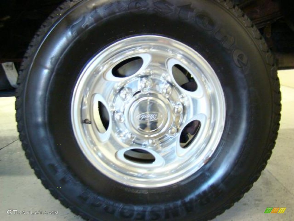 2003 F350 Super Duty Lariat SuperCab 4x4 - Dark Highland Green Metallic / Medium Parchment photo #48