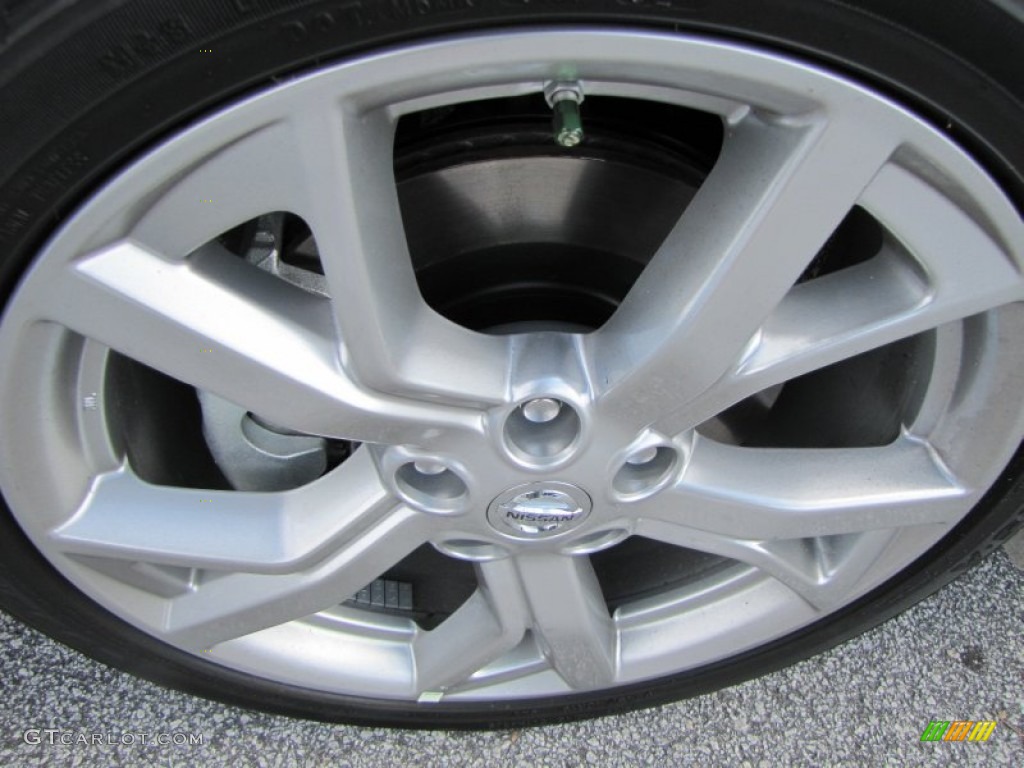2012 Maxima 3.5 SV Sport - Winter Frost White / Charcoal photo #9
