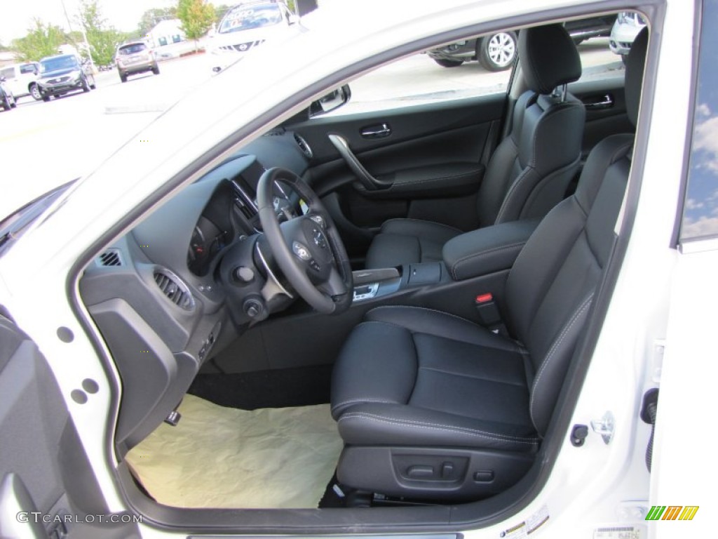 2012 Maxima 3.5 SV Sport - Winter Frost White / Charcoal photo #10