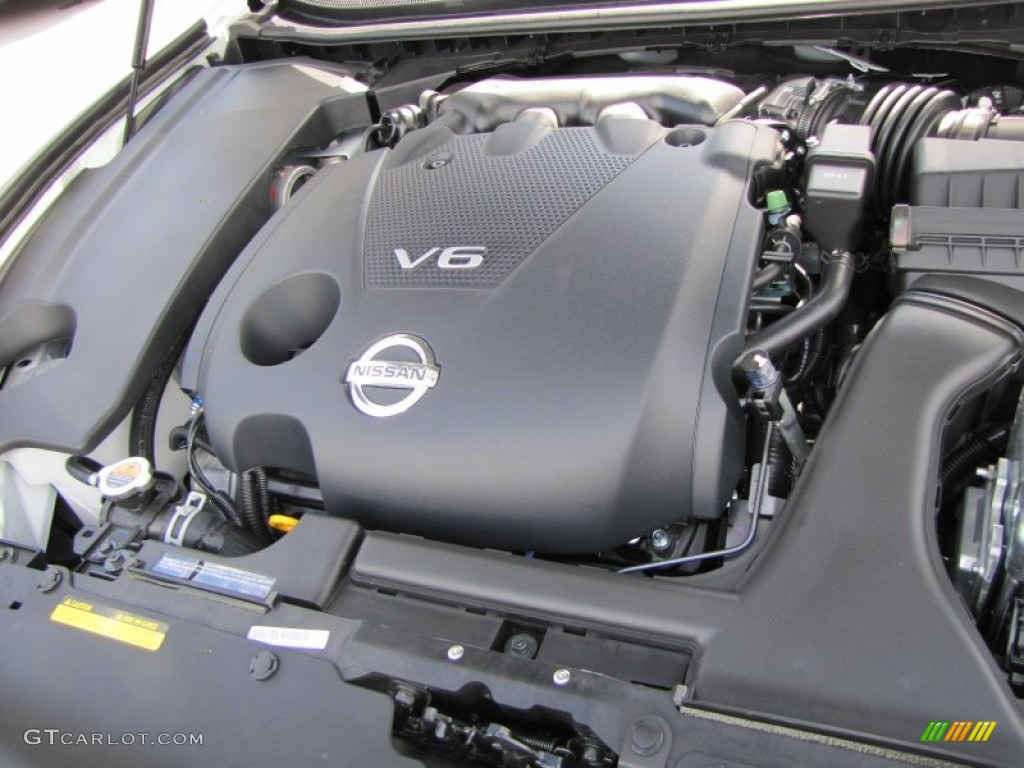 2012 Maxima 3.5 SV Sport - Winter Frost White / Charcoal photo #12