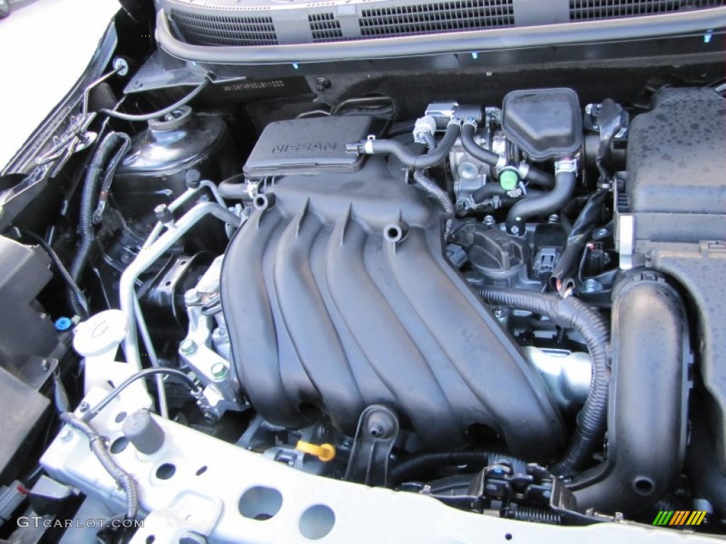 2012 Nissan Versa 1.6 S Sedan 1.6 Liter DOHC 16-Valve CVTCS 4 Cylinder Engine Photo #55282338