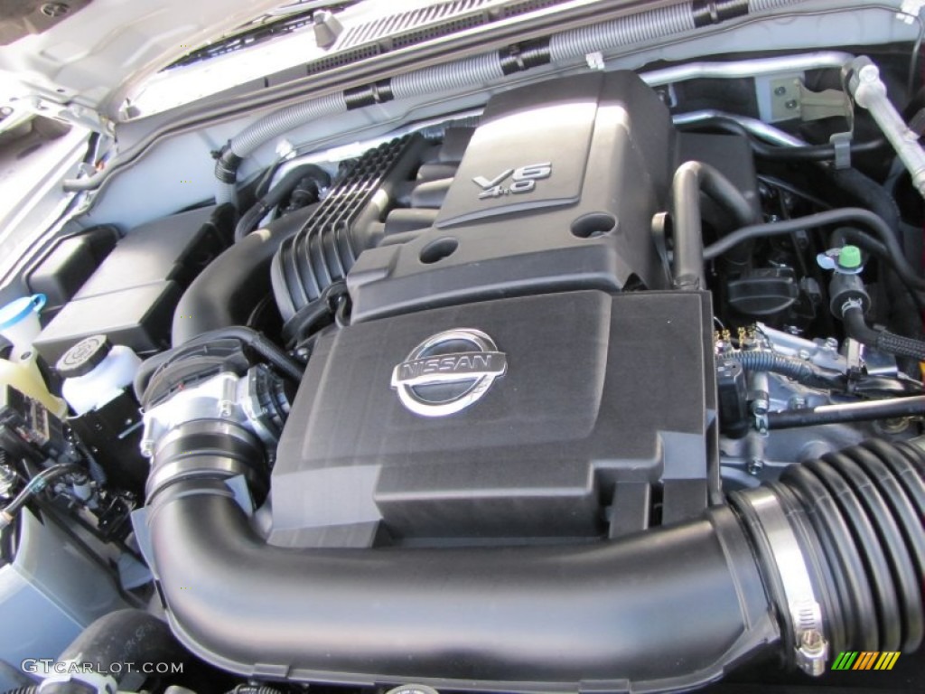 2012 Nissan Frontier SV Crew Cab 4.0 Liter DOHC 24-Valve CVTCS V6 Engine Photo #55282575