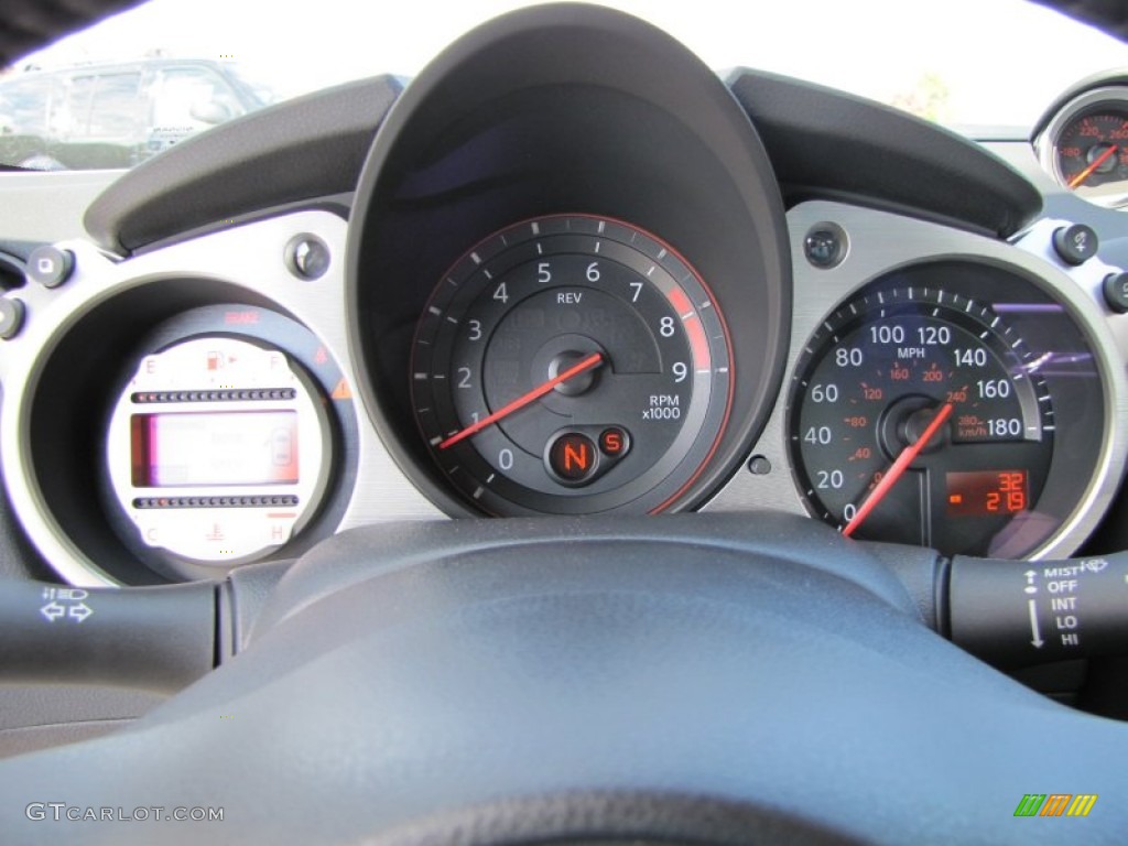 2011 Nissan 370Z Sport Coupe Gauges Photo #55282737