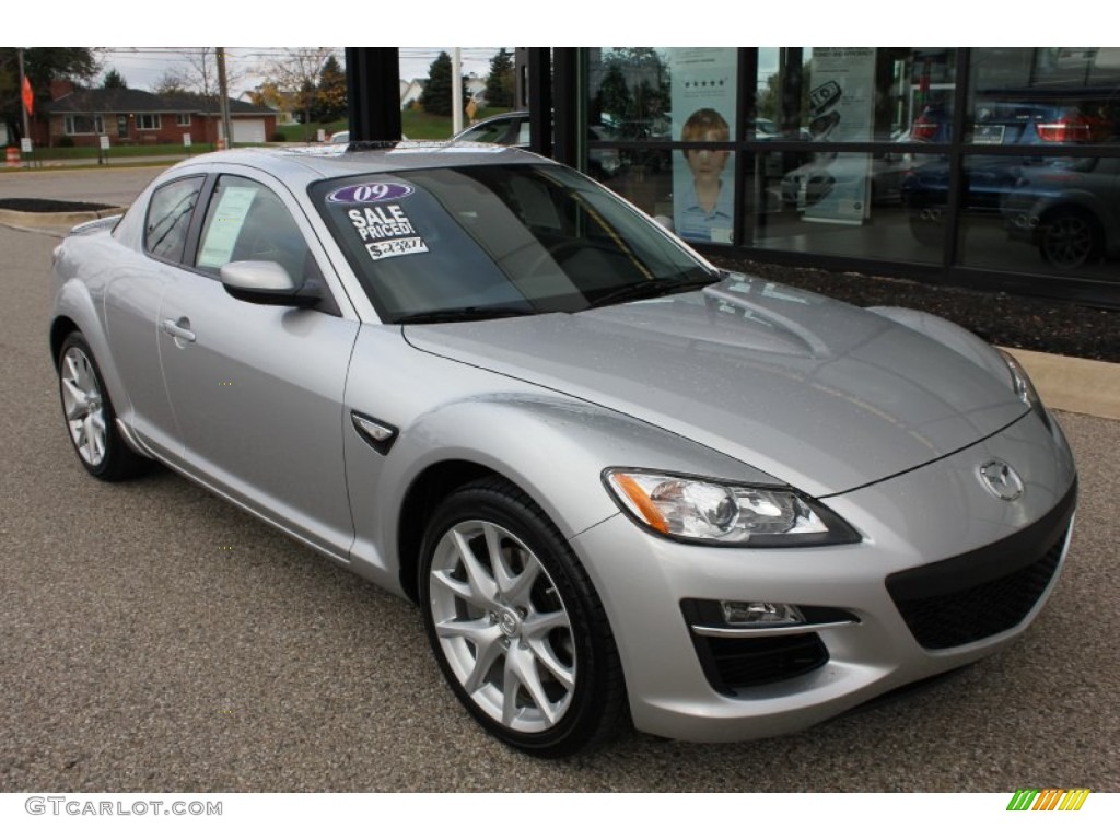 Sunlight Silver Metallic 2009 Mazda RX-8 Grand Touring Exterior Photo #55283894