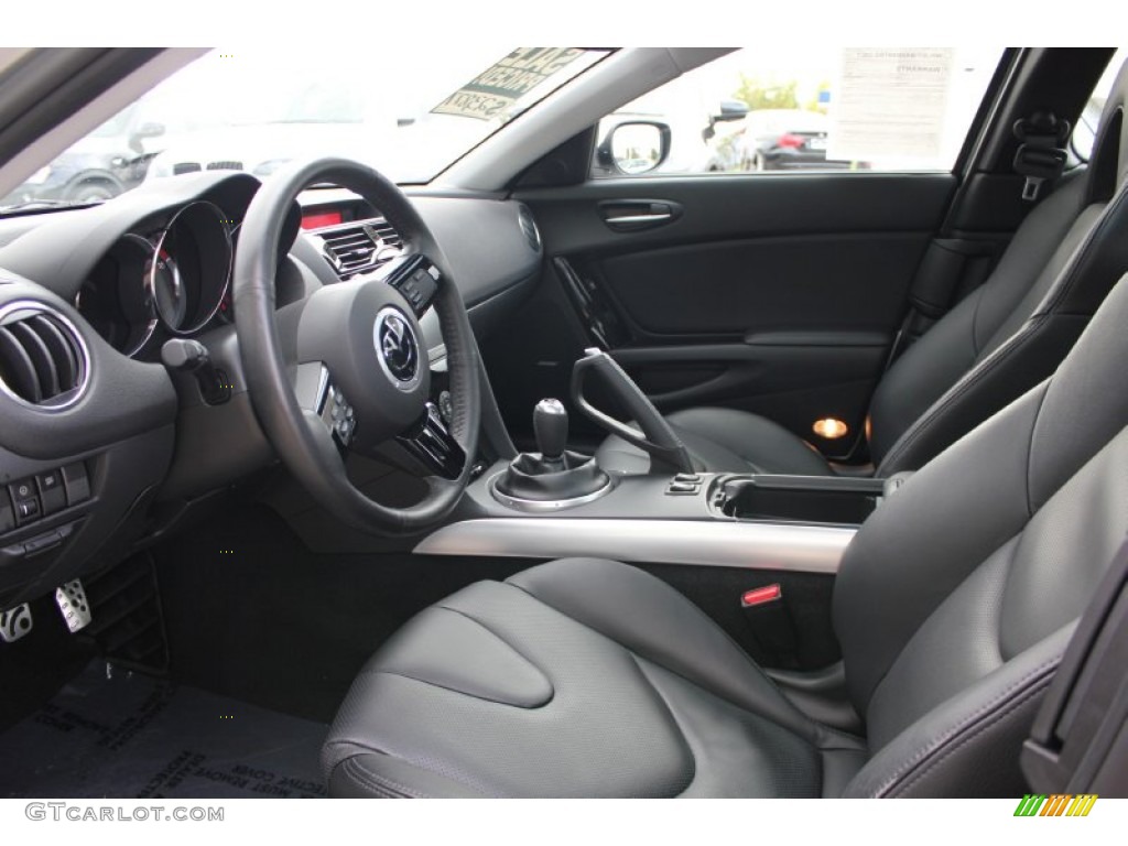 Black Interior 2009 Mazda RX-8 Grand Touring Photo #55283959
