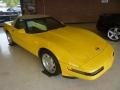 1995 Competition Yellow Chevrolet Corvette Convertible #55283869