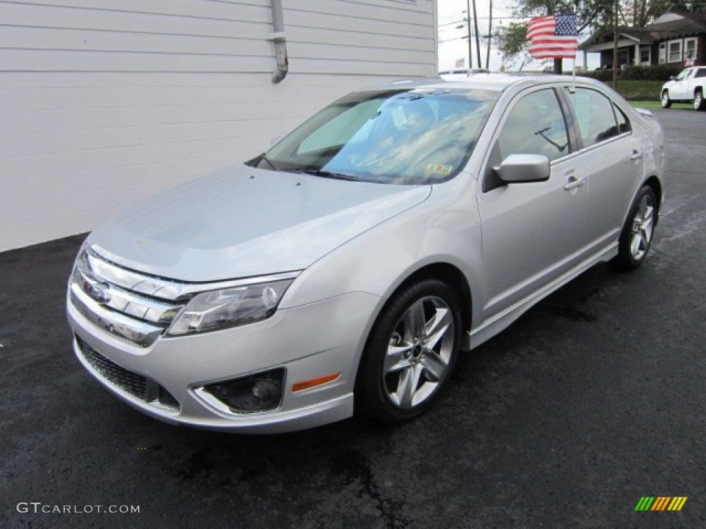 Brilliant Silver Metallic 2010 Ford Fusion Sport AWD Exterior Photo #55284421