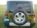 2008 Rescue Green Metallic Jeep Wrangler Unlimited Sahara 4x4  photo #4