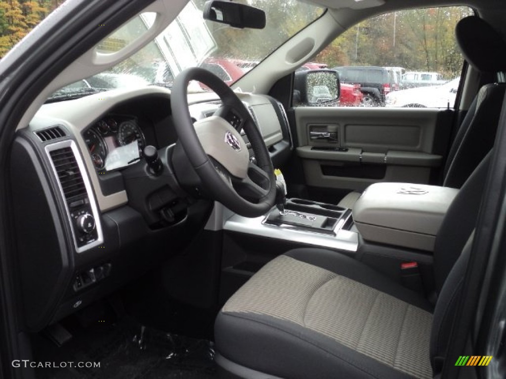 Dark Slate Gray/Medium Graystone Interior 2012 Dodge Ram 1500 Big Horn Crew Cab 4x4 Photo #55284886