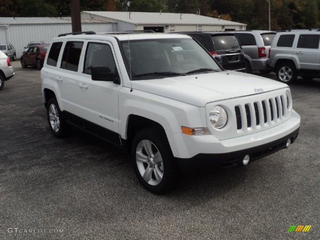 Bright White 2012 Jeep Patriot Latitude 4x4 Exterior Photo #55284991