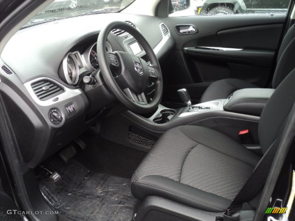 Black Interior 2012 Dodge Journey SXT Photo #55285093