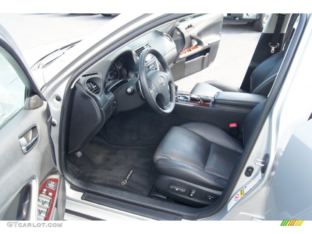 Black Interior 2006 Lexus IS 350 Photo #55285210