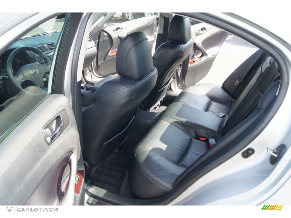 Black Interior 2006 Lexus IS 350 Photo #55285219