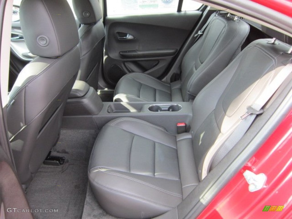 Jet Black/Dark Accents Interior 2012 Chevrolet Volt Hatchback Photo #55285360