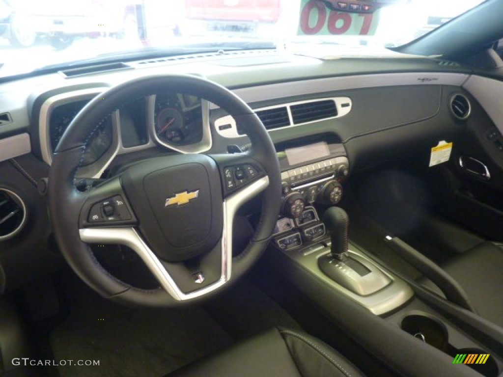 2012 Chevrolet Camaro LT 45th Anniversary Edition Convertible Jet Black Dashboard Photo #55285525