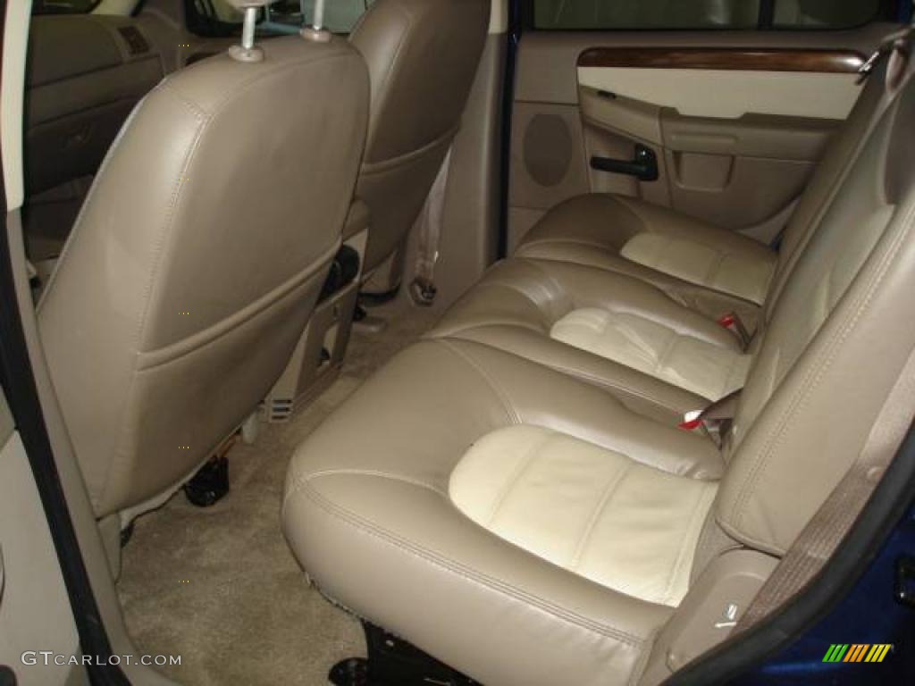 2005 Explorer Eddie Bauer 4x4 - Dark Blue Pearl Metallic / Medium Parchment photo #11