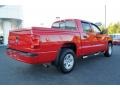 Flame Red 2007 Dodge Dakota SLT Quad Cab Exterior