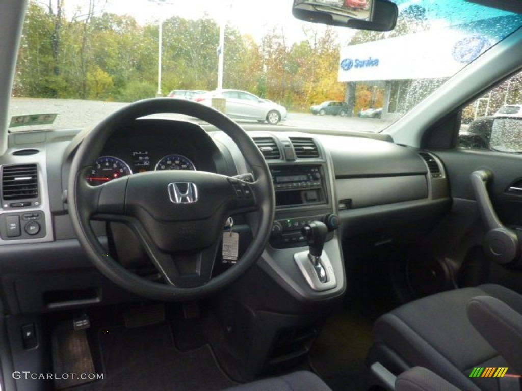 2008 CR-V LX - Whistler Silver Metallic / Black photo #12