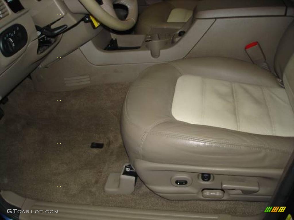 2005 Explorer Eddie Bauer 4x4 - Dark Blue Pearl Metallic / Medium Parchment photo #15