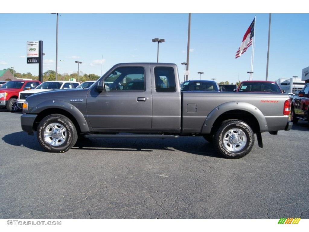 Dark Shadow Grey Metallic 2009 Ford Ranger Sport SuperCab Exterior Photo #55286077