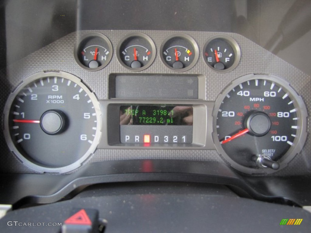 2008 Ford F250 Super Duty XLT SuperCab 4x4 Gauges Photo #55286896