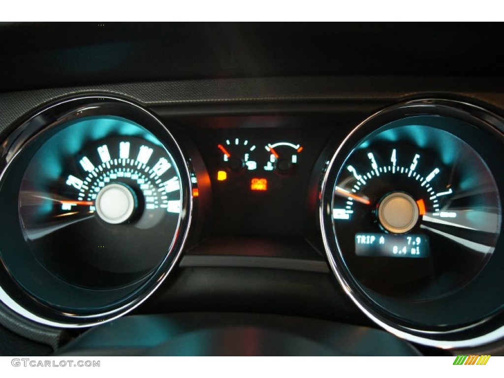 2012 Ford Mustang GT Coupe Gauges Photo #55287907