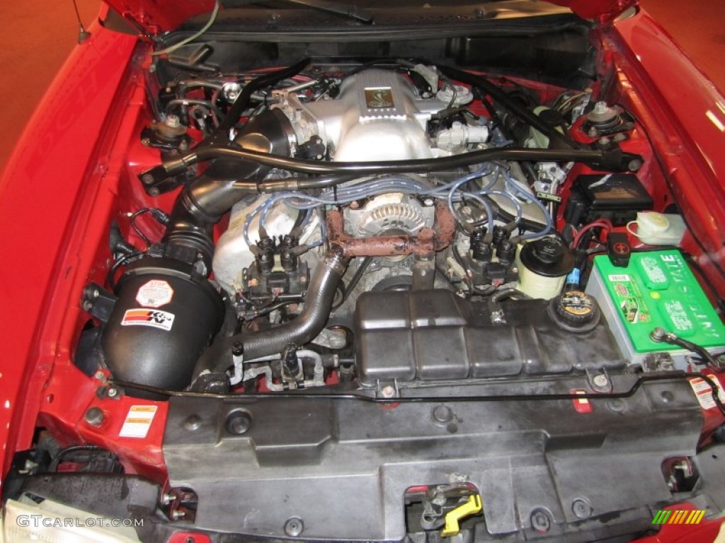 1997 Ford Mustang SVT Cobra Coupe 4.6 Liter SVT DOHC 32-Valve V8 Engine Photo #55288291