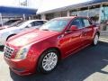 2012 Crystal Red Tintcoat Cadillac CTS 3.0 Sedan  photo #2